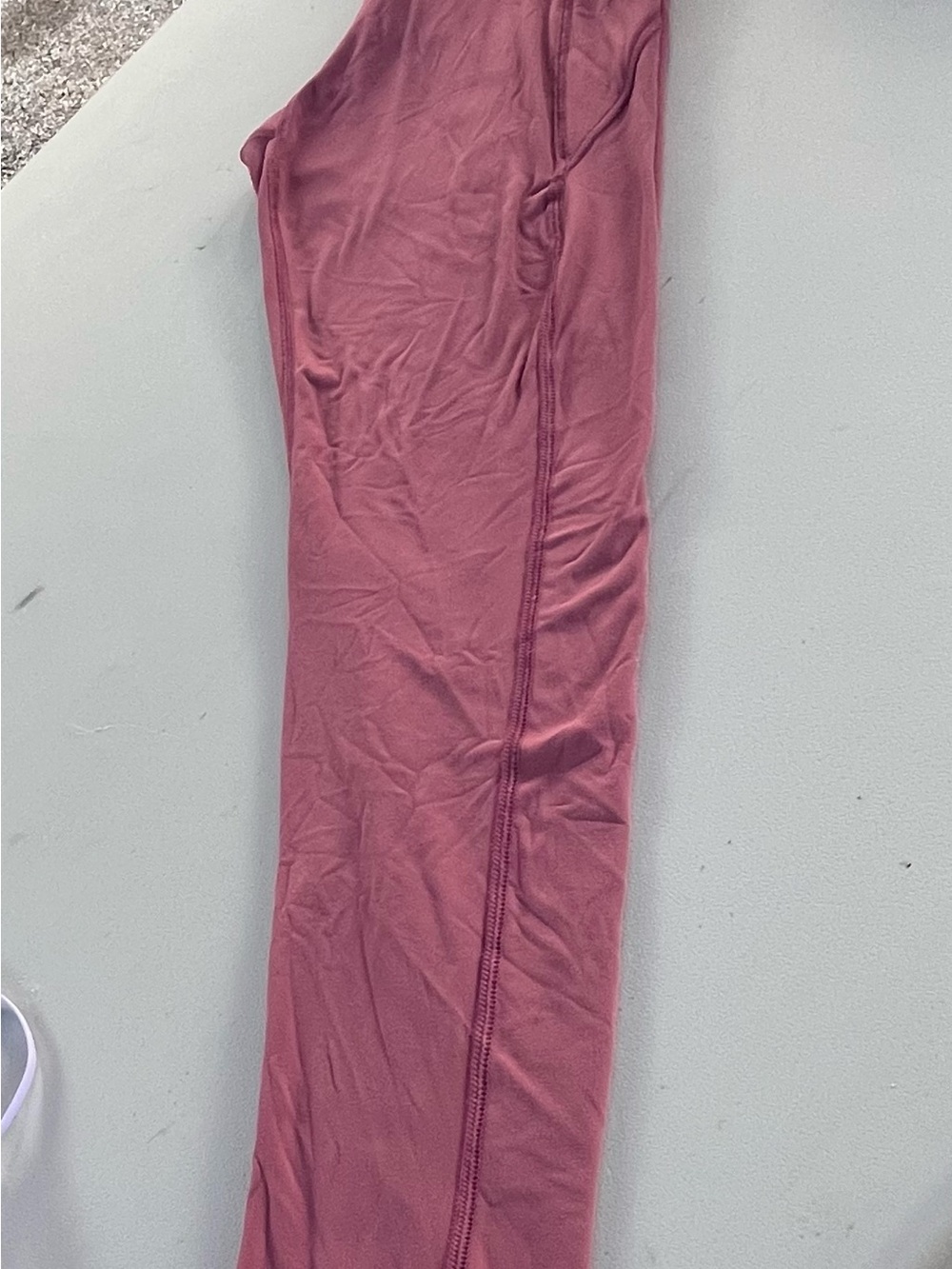 Aeropostale Mauve-Pink Active Leggings with High Waist